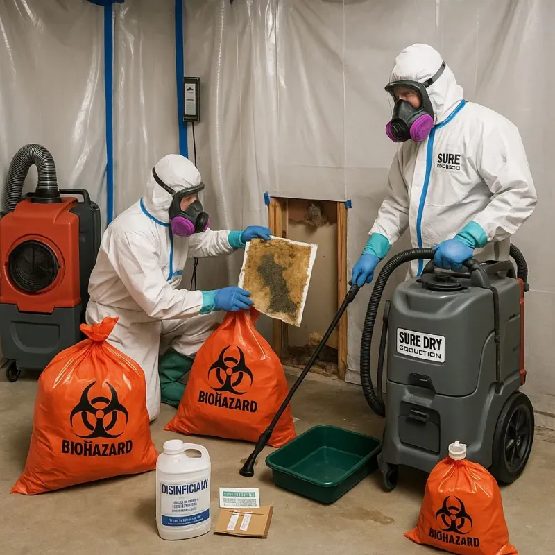Contaminated Water Handling Protocols process in Harrison, TN