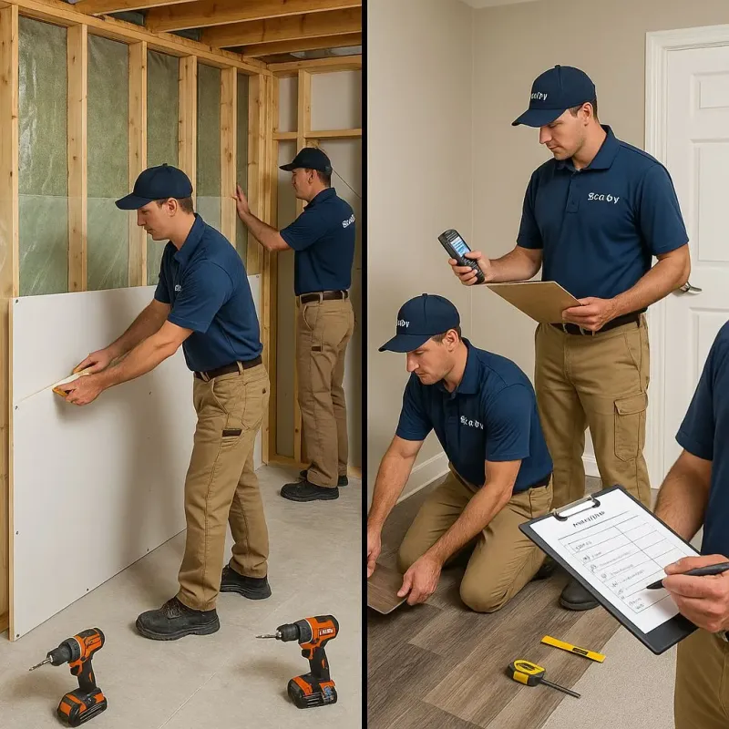Repairs and Reconstruction process in Harrison, TN