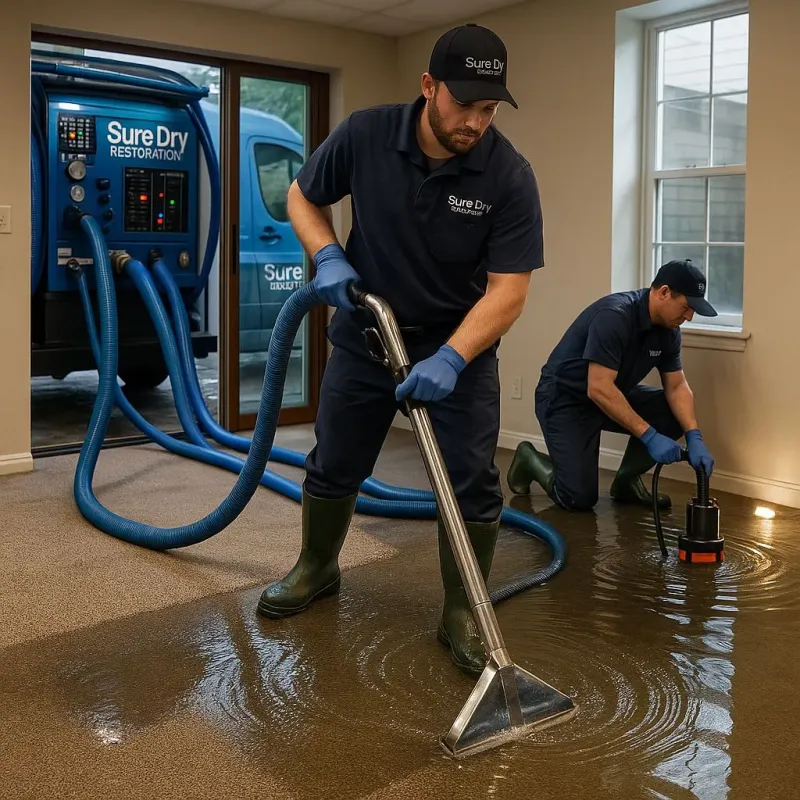 Water Extraction and Removal process in Harrison, TN